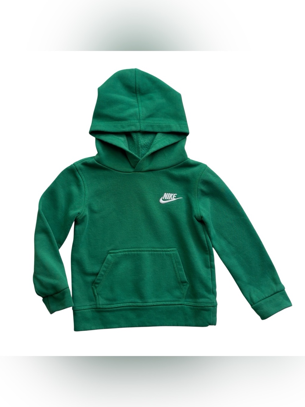Nike sportswear studio fleece pullover hoodie green 2T toddler baby